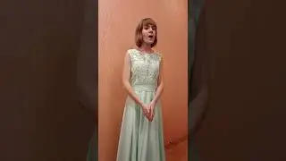 Заіменко Марія. В. Белліні. Арія Аміни з опери " Сомнамбула".