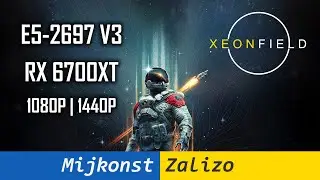 🇺🇦 Starfield – тестую Xeon E5-2697 V3 з RX 6700XT, 1080p, 1440p