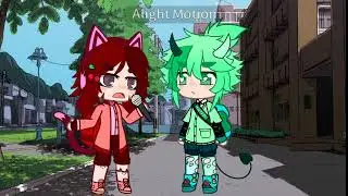 Первое знакомство Аои и Реми{2 админ/Lizabu} //meme//Gacha club//