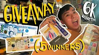5K Special GIVEAWAY | Cash prizes and Art supplies 💵🎨(5 Winners)