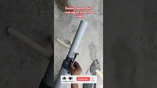 Cannon gun for Diwali firecrackers #shortsfeed #short #shorts #ytshorts #yt #diy #youtubeshorts