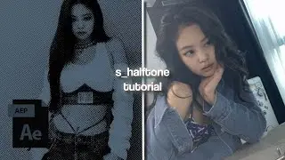 s_halftone tutorial on after effects