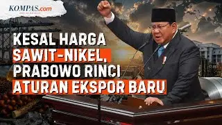 Frustrated That Foreigners Set Palm Oil and Nickel Prices, Prabowo Mandates Exports Must Now Go T...