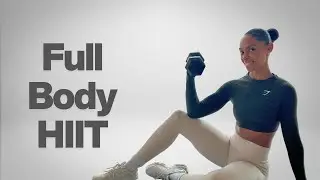 12 min dumbbell hiit workout for full body 🔥