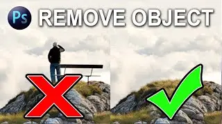 Photoshop Tutorial _ How to Remove People and Object in Photoshop