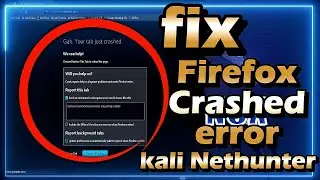 Firefox Crashed error Fixed | Kali Nethunter 100%