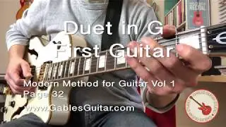 Duet in G - First Guitar (Page 32)