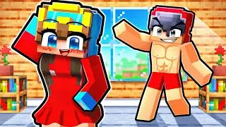 Wearing My FRIEND as a DRESS in Minecraft!