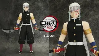 Anime┃Demon Slayer Season 2(UZUI TENGEN)┃Clay Art