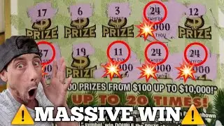 💥⚠️MASSIVE CLAIMER WIN⚠️💥BIGGEST SCRATCH OFF WIN ON YOUTUBE I'VE EVER SEEN!I DID IT!!!