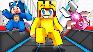 Ik Bouw Een TRAMPOLINE PARK In Mijn HUIS! (Minecraft)