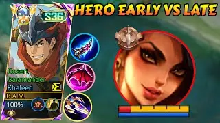 THIS IS HOW TO BEAT ESMERALDA WITH KHALEED IN EXP LANE! KHALEED VS ESMERALDA - MLBB