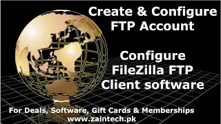 How to create FTP account - Setting Root Folder - Configuring FileZilla FTP Client software.