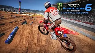 Monster Energy Supercross 6 - 250 Class Gameplay (Early Access)