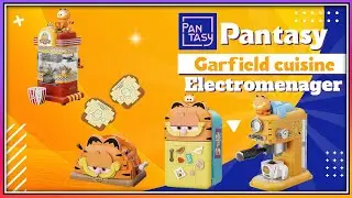 Pantasy : Set Garfield appareil de cuisine en brique   a assembler