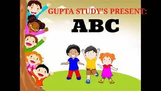 ABCD Song | No Copyright song | For Children - Cartoon Song | Gupta Study