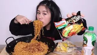 MUKBANG 13 BUNGKUS INDOMIE HYPEABIS AYAM GEPREK 😱