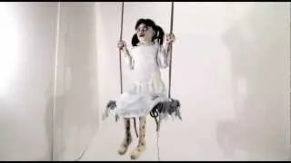 Zombie Girl on Swing - Spirit Halloween