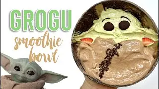 Grogu (Baby Yoda) Smoothie Bowl 