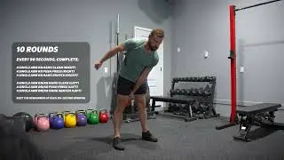 15-Minute Full Body Kettlebell Complex
