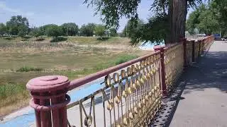 Тараз(Джамбул) Комсомольское озеро(Зербулак) На стадии реконструкции.18 июня 2023 г.