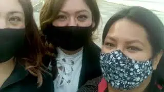 OLGA, IVONNE Y LANDIS SALIENDO DEL EXAMEN INE PARA SE Y CAE 2020..