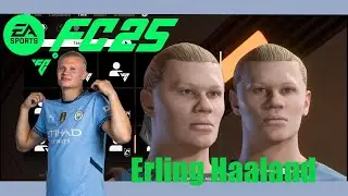 EA FC 25 - Create Erling Haaland Pro Clubs (Face Creation)