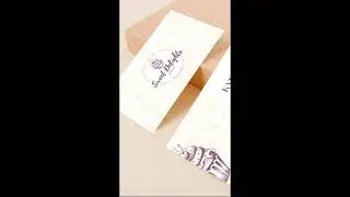 Create a Professional Business Card Design in Canva | Canva Tutorial | Business Card Design #shorts