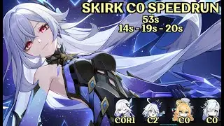 SKIRK C0 SPEEDRUN 53s ABYSS 5.7 TOP HALF  | Continuous