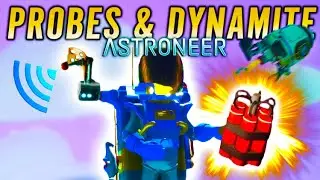 Searching the radio waves & blowing up holes | Astroneer