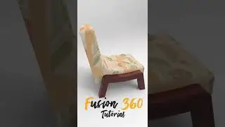 Fusion 360 Chair Tutorial 66 