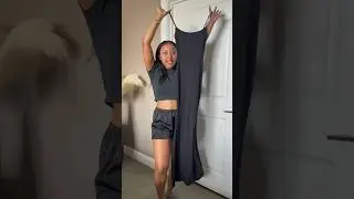 Trying on the viral skims dress