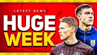 Ugarte STILL Waiting! NEW McTominay BID Accepted? Man Utd Transfer News
