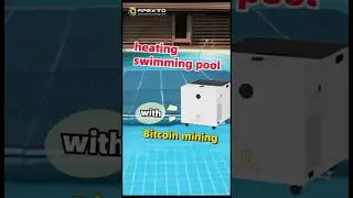 Using immersion cooling tank C2; Heating Swimming Pool with Bitcoin Mining