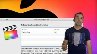 Eliminar módulos obsoletos en Final Cut Pro (M1 2021 válido)