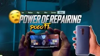 POCO F1 BGMI HANDCAM GAMEPLAY TEST IN 2023 || POCO F1 CUSTOM ROM GAMEPLAY 💥
