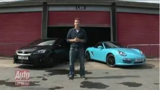 Focus RS500 vs Boxster on the track - Auto Express