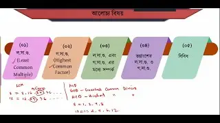 BCS Written Preparation (Math - LCM, GCD, Ratio and Proportion) | ল.সা.গু, গ.সা.গু ,অনুপাত, সমানুপাত