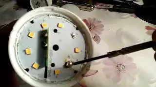 Светодиодная лампа LED ...ремонт, видео.