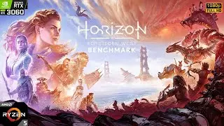 Horizon - Forbidden West : RTX 3060 & Ryzen 5600X | Benchmark