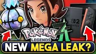 POKEMON NEWS! NEW MEGA EVOLUTION LEAKS FOR LEGENDS Z-A? NEW SWITCH 2 CONFIRMED FEATURES & MORE!
