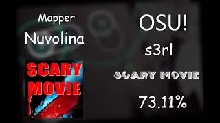 s3rl - Scary movie [hard] 73.11% osu!