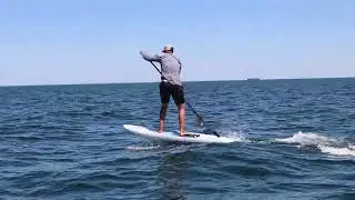 Downwinding with a Stoke Foil Boost