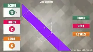 Paperama Tani Level 23 hammer Walkthrough