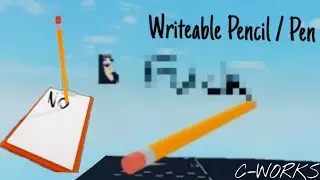 Plane Crazy Pencil / Pen Tutorial *Writeable*