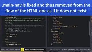 06 2021 fix-part 01 -add CSS styles to the nav