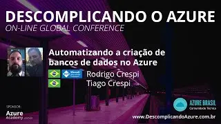 Automatizando a criação de  bancos de dados no Azure