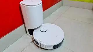 DEEBOT N8+ Robot Vacuum Cleaner With Auto Empty Station | SMART ROOM CLEANER Ecovacs DEEBOT N8+
