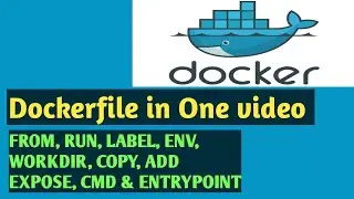 Dockerfile in One Video 🔥🔥 | Dockerfile | #9 | Docker Tutorial in Hindi