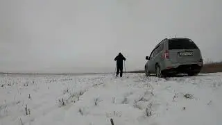 На лыжах в Астрахани